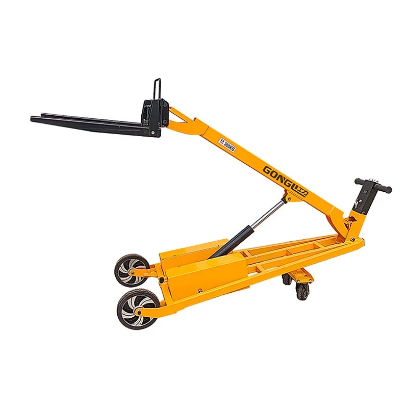 Articulated Arm Electric Hydraulic Forklift Lift And Carry Foldable Design Multi Function Material Handling Equipment