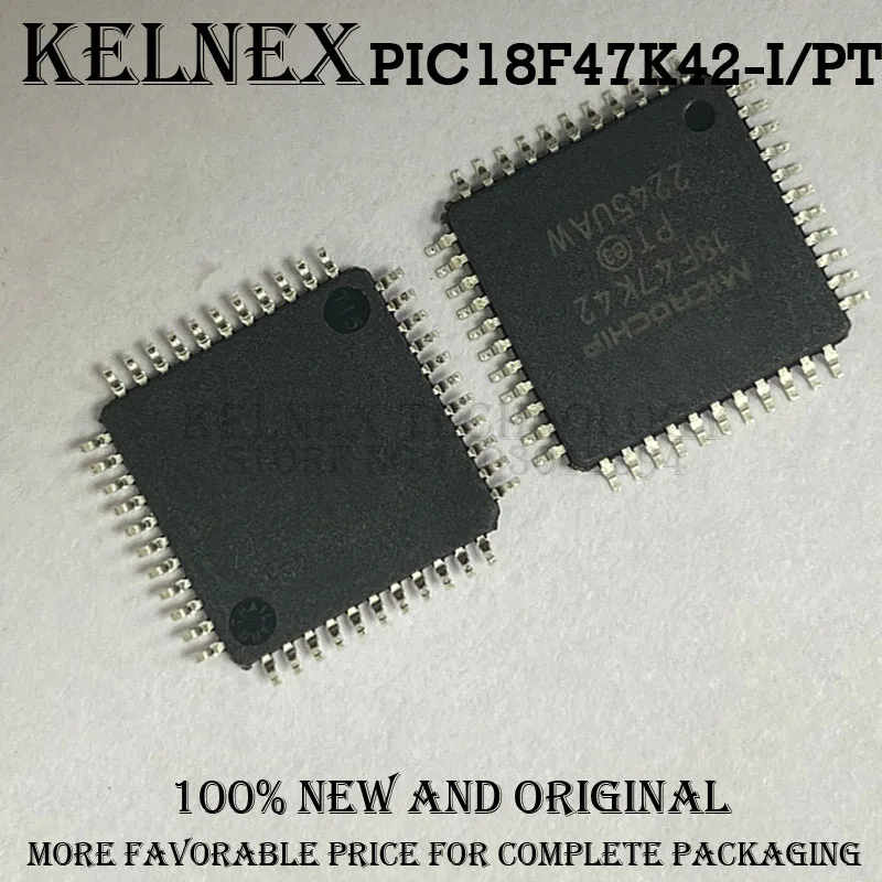 5pcs PIC18F47K42T-I/PT PIC18F47K42-I/PT TQFP-44 FLASH