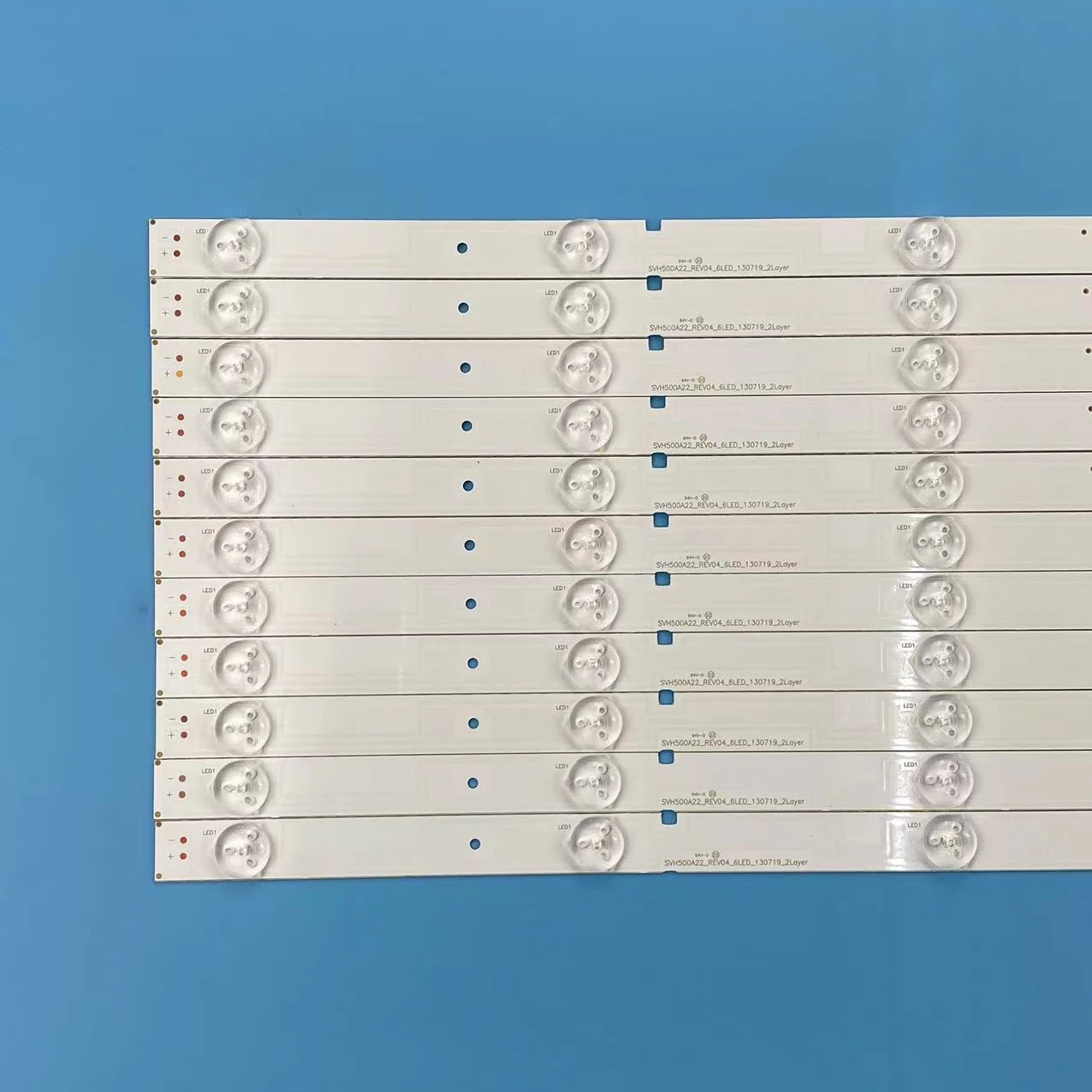 

100% Новинка, 11 шт./компл. светодиодные ленты для телевизора HISENSE 50 50H3 50K22DG LED50EC280JD HD500DF B57 S0 SVH500A22 REV05 6LED 131113