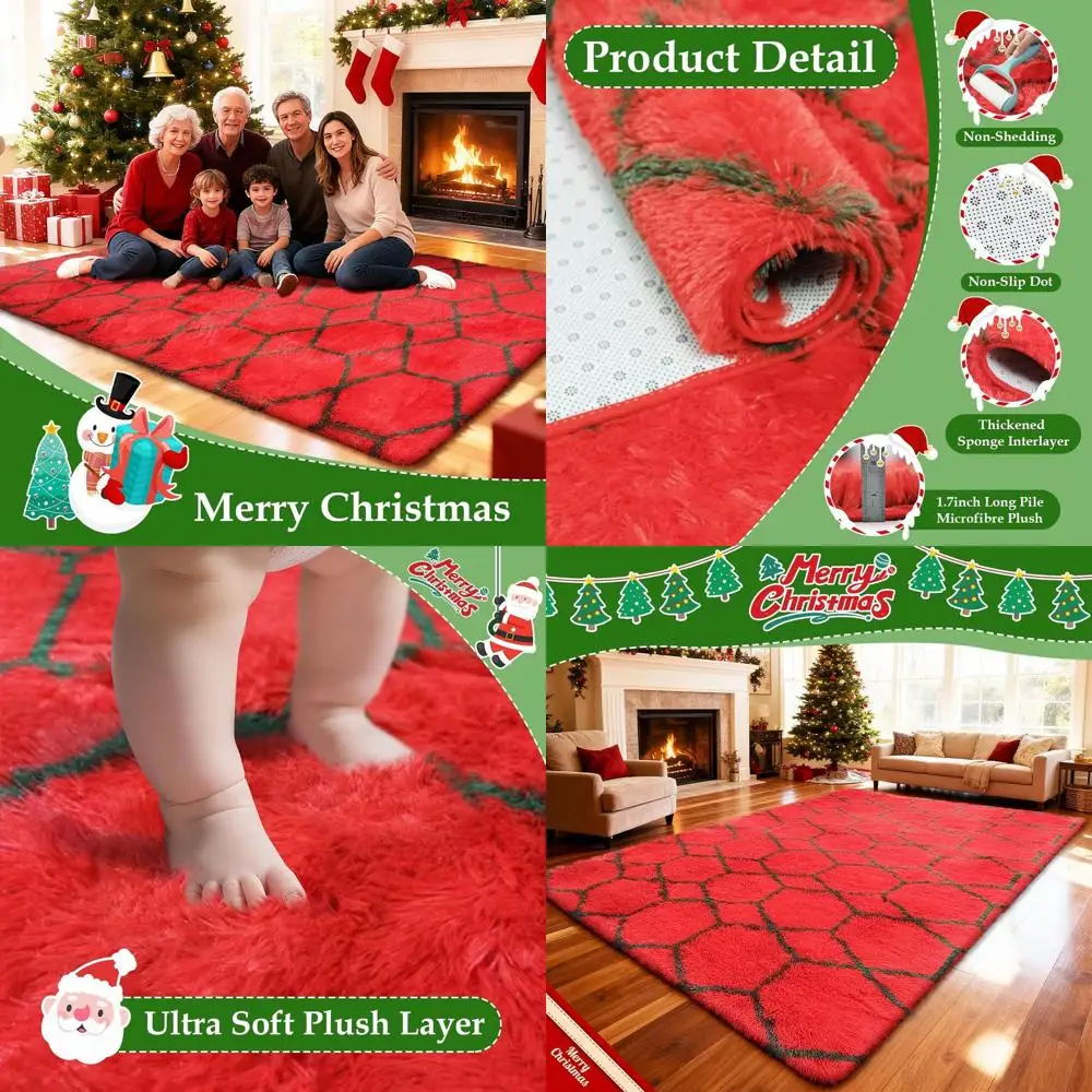 

Пушистые коврики для гостиных размером 8x10, плюшевые коврики для спален, не осыпающиеся геометрические ковры для детских комнат и дома D