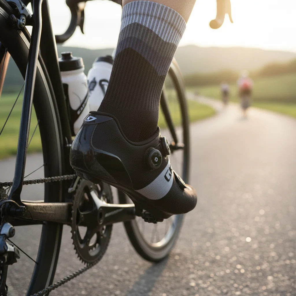 Männer Radfahren Socken Professionelle Straße MTB Bike Frauen Kompression Racing Outdoor Unisex Sport – Detail 2