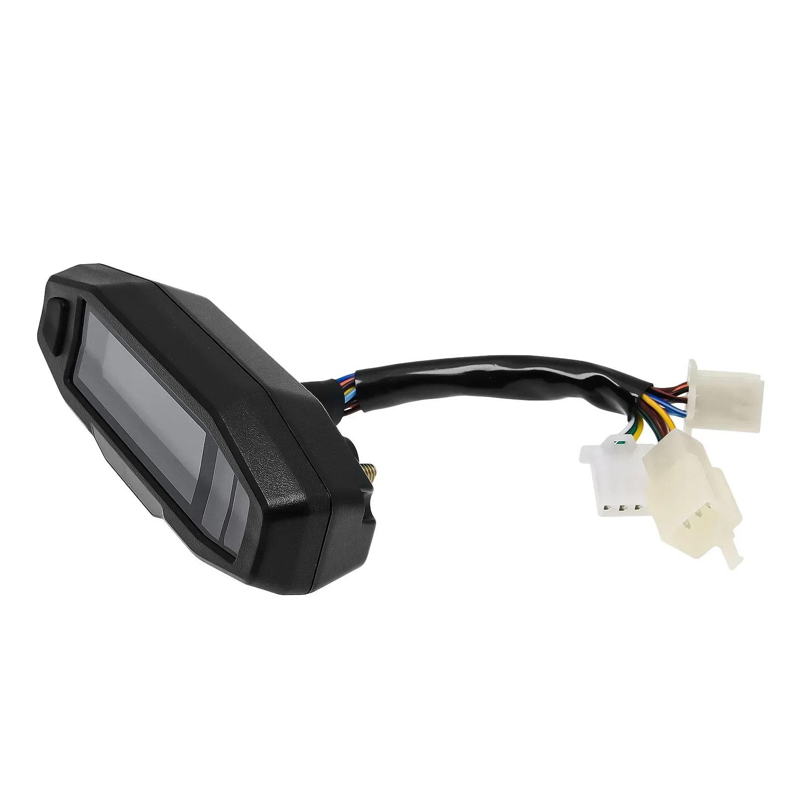 Universeller Motorrad-Tachometer Digitales Armaturenbrett mit Blinker Km/h Stundenzähler Ölstandsanzeige Drehzahlmesser Wasserdicht – Detail 14