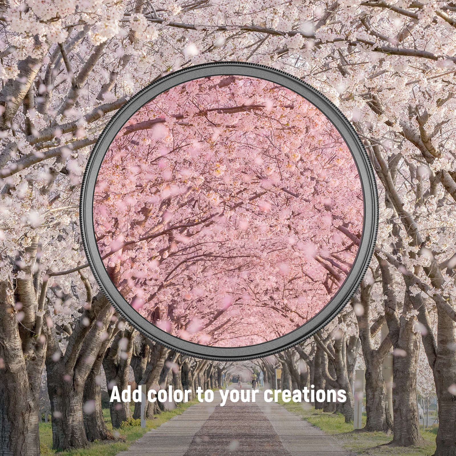 NEEWER 9-delige full-color lensfilterset harslensfilters met rood oranje blauw geel groen bruin, paars roze grijze cameralens