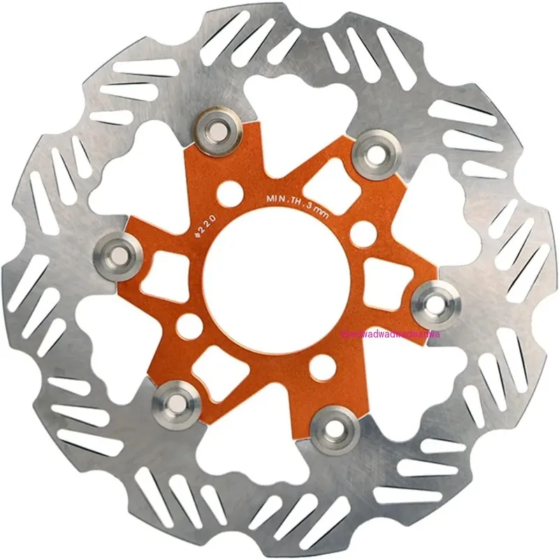 

220mm Stainless Steels Zinc-Plated Surface Front Brake Rotor Fit For Honda Grom Msx 125 SF 2014-2020