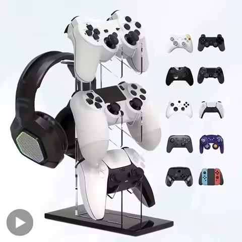 Controller Gaming Accessories For Playstation 5 4 3 2 PS5 PS4 PS3 Dualsense Dualshock Switch Pro Xbox Control Stand Support Game