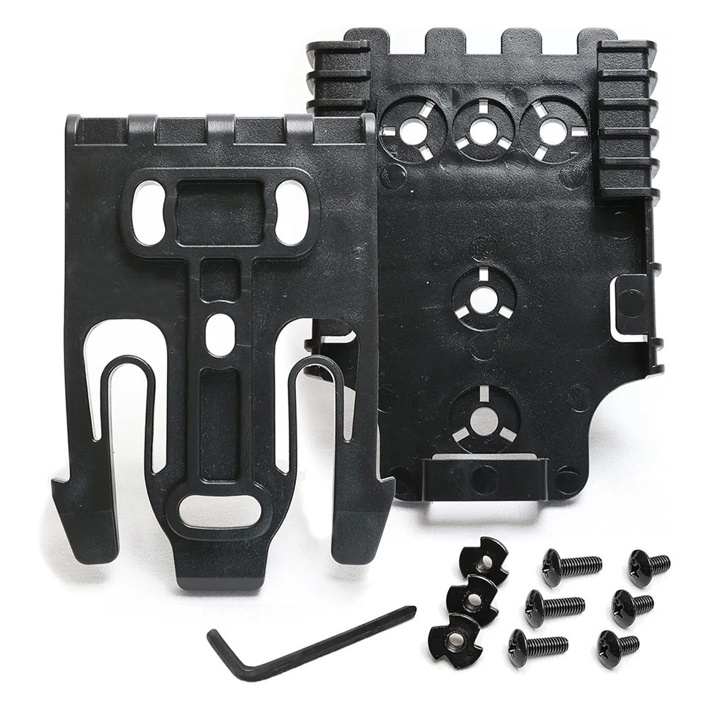 QLS عدة للصيد مسدس الحافظة محول قابل للتعديل التكتيكية الألوان الادسنس الإفراج السريع الحافظة تصاعد الملحقات