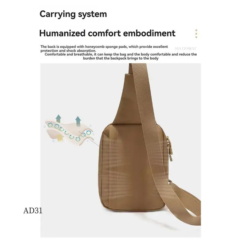 

New-Multifunctional Bag Single Shoulder Crossbody Bag For Traveling Outdoors Waterproof And Wear-Resistant
