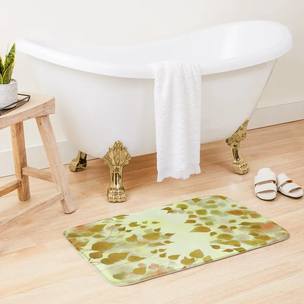 

Light through the trees Watercolour Bath Mat Rugs Baths Bathtub Anti Slip Mat