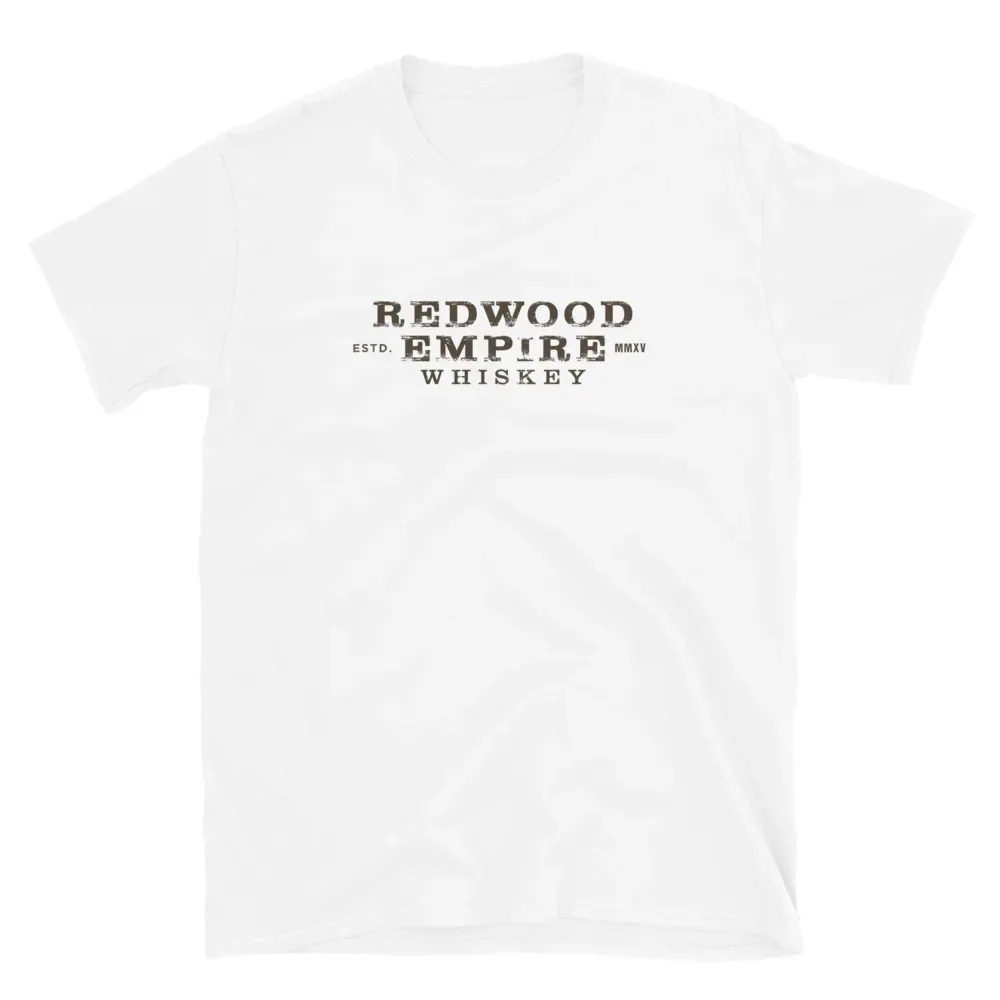 New Wtags Redwood Empire Whiskey Printed Tee Shirt