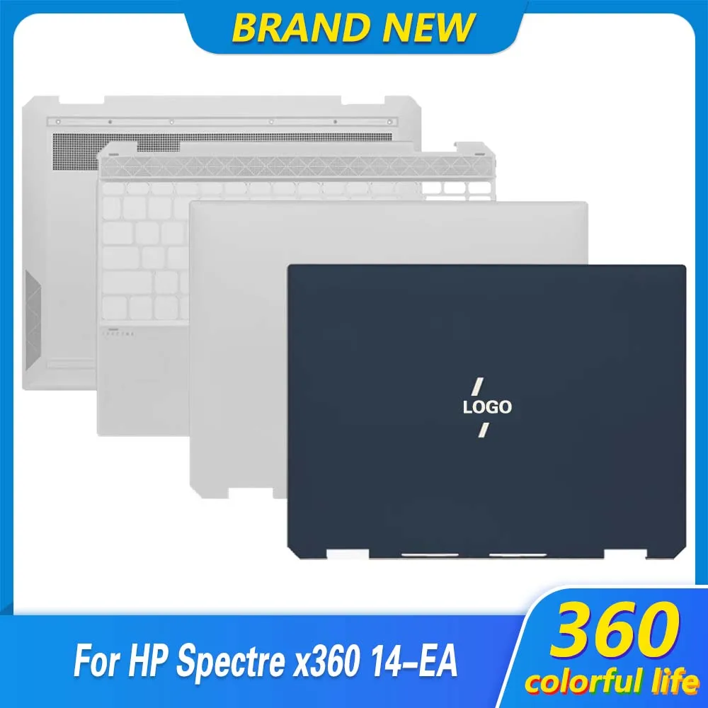 

Original New For HP Spectre x360 14-EA Laptop LCD Back Cover Palmerst Lower Bottom Case Keyboard Bezel Upper Topcase Panel