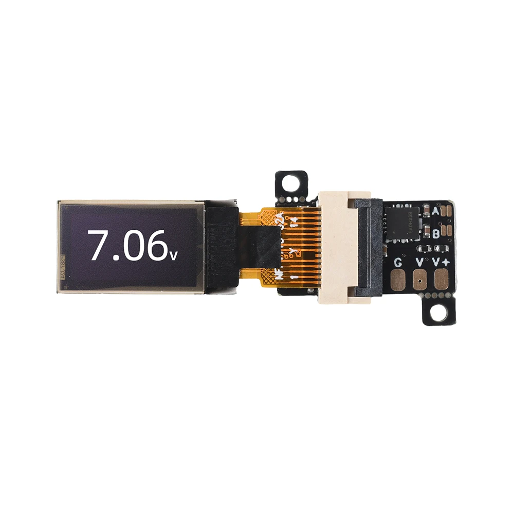 DC 0-30V 0.5-inch Ultra-thin Mini Digital Voltmeter OLED Display Voltage Tester 2/3 Wire Volt Meter Monitor 5Hz/10Hz Adjustable