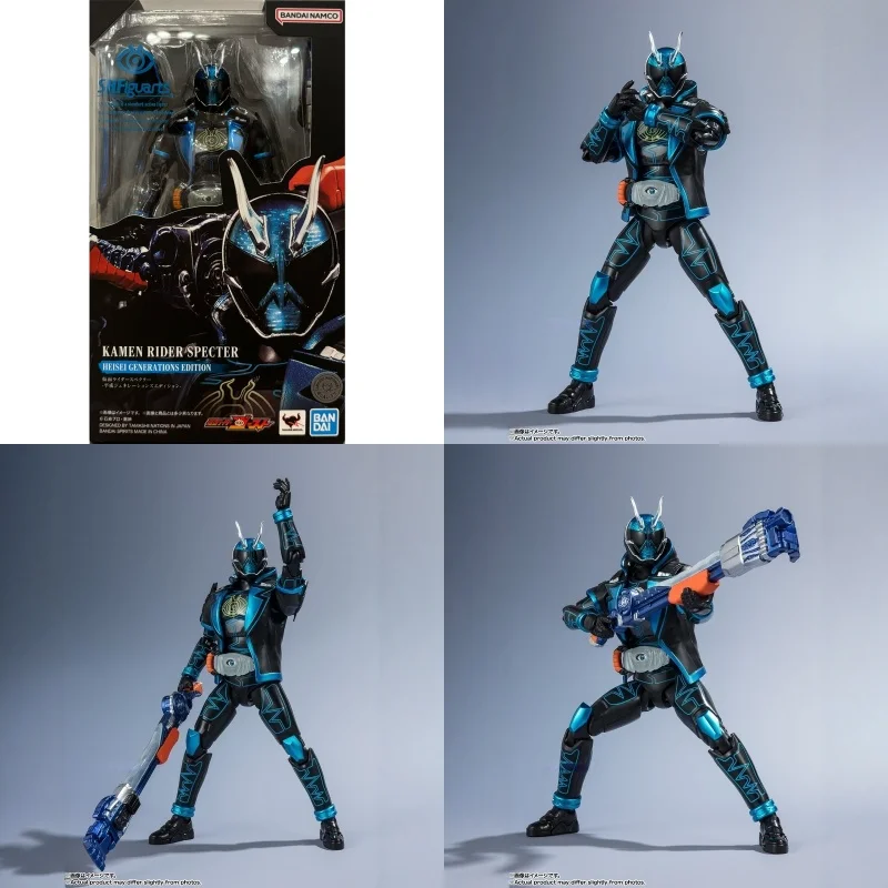 Original Bandai Shf Kamen Rider Ghost Eye Soul Spectre Deep Sea Heisei Generations Edition coleccionable Anime figuras de acción de juguete
