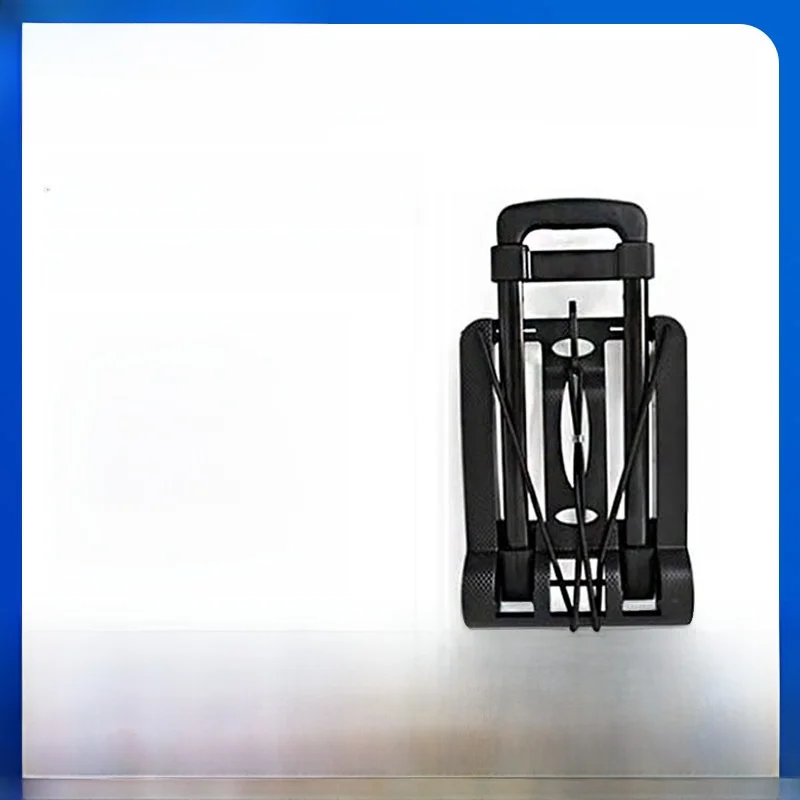 stainless-steel-oxford-cloth-shopping-cart-hand-pull-two-wheel-moving-rod-hand-pulled-cart-home-use-small-push-cart-luggage-cart