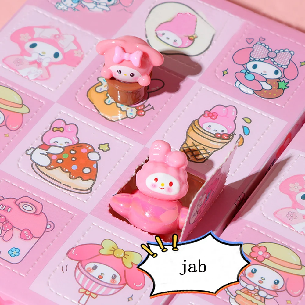 سانريو كورومي الأطفال مفاجأة صندوق أعمى لعبة بلدي ميلودي الراتنج الأطفال هدية سانريو صندوق أعمى كهف الموسيقى هدية