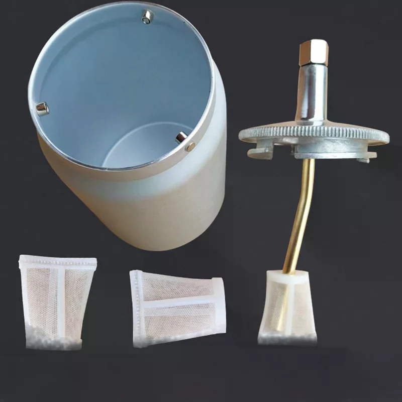 5pcs Brand Wholesale Suctiom Spray  Filter Pot With Straw Nylon Filter W-101 W-71 Air Paint Spray  Filter