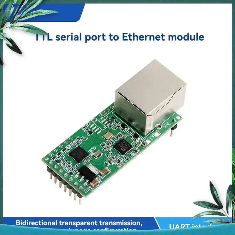YSS-RJ45 Network Port Ethernet To Serial Converter UART TTL Module Two-Way Transparent Transmission Functionality