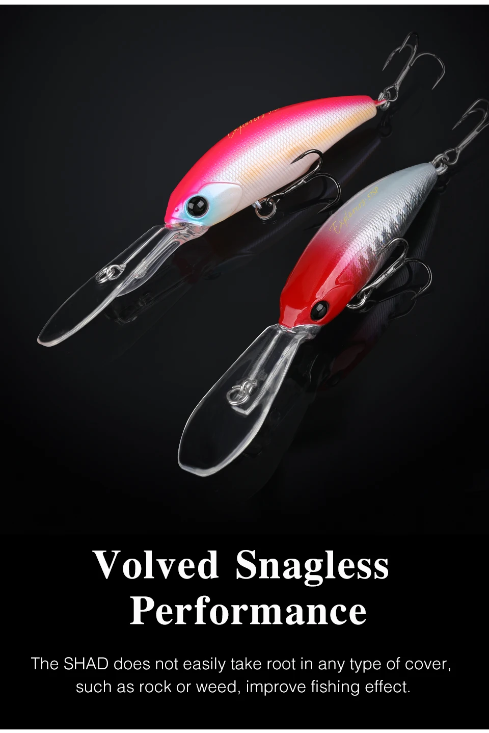 TSURINOYA Dive 2-4m Suspending Minnow 57mm 8.3g EXPLORERS 57SP Long Casting Pike Bass Fishing Lure Artificial Hard Bait Jerkbait