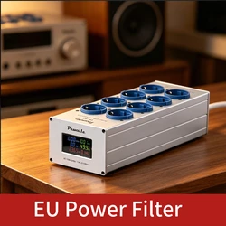 Pawalle tp80 power filter socket noise reduction overload protection voltage display function