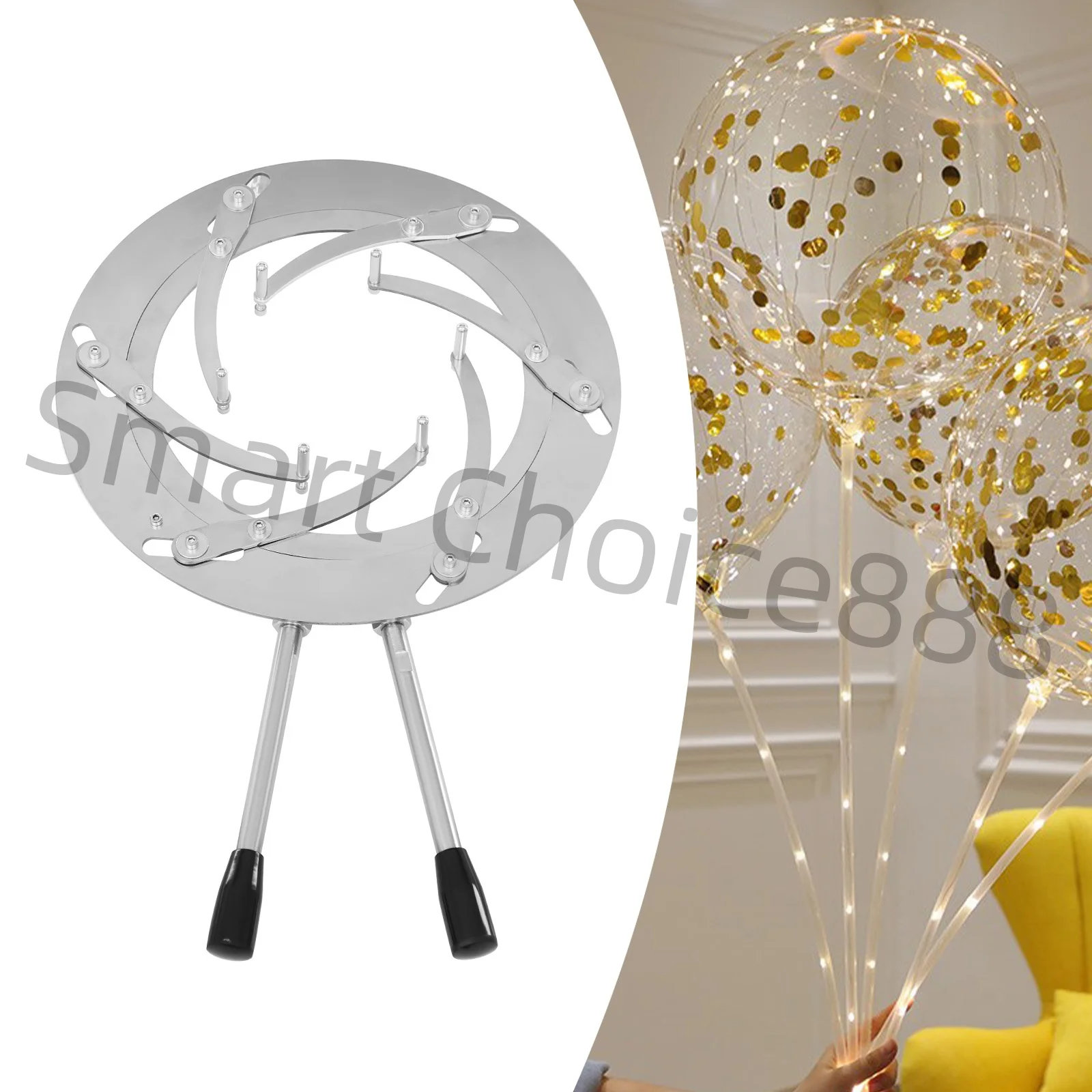 

Circular Stainless Steel Balloon Expansion Pliers DIY Balloon Filling Machine for Wedding Party Bithday Gift Home Decoration