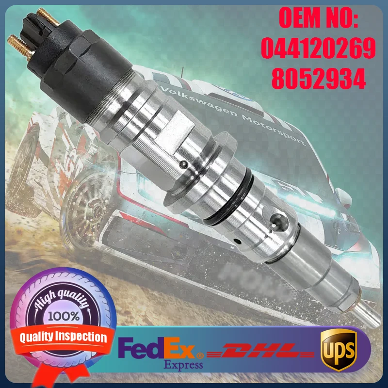 Injektor Common Rail Diesel Berkualitas Tinggi 0445120269 8052934 Nosel Injektor Bahan Bakar untuk Truk Iveco