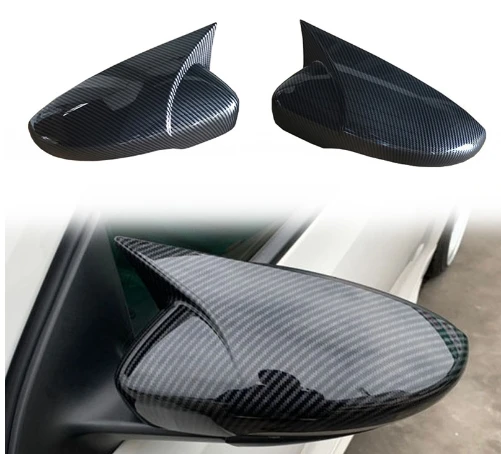 

For models 13-17 Octavia modified horn rearview mirror cover decorative reverse mirror cover protective shell