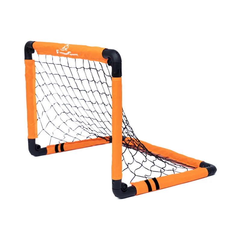 Gawang sepak bola PVC khusus anak-anak, mainan luar ruangan yang aman, dirancang untuk peralatan lapangan yang sedang berkembang