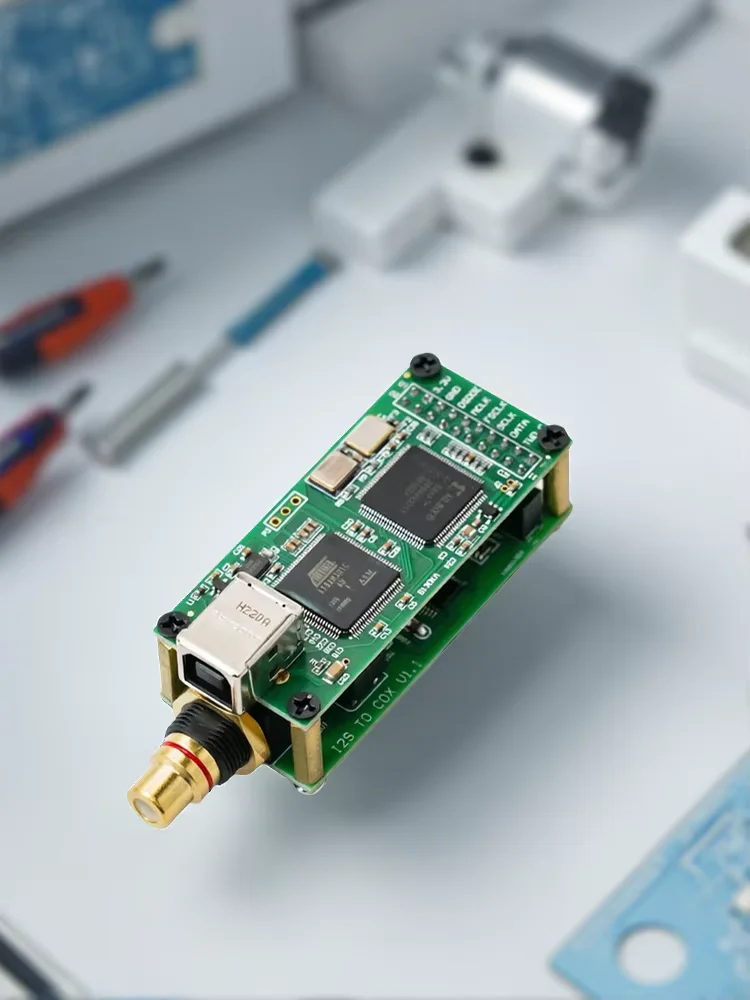 Digital Audio Output Board I2S to Coaxial SPDIF USB Interface Can Be Connected to CS8675 Amanero