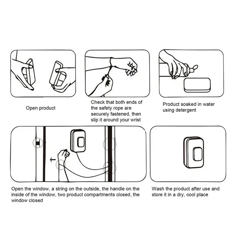 A47Z Magnetic Window Cleaning Brush Household Double Sided Glasscleaner High Altitude Strong Magnetic Window Cleaner