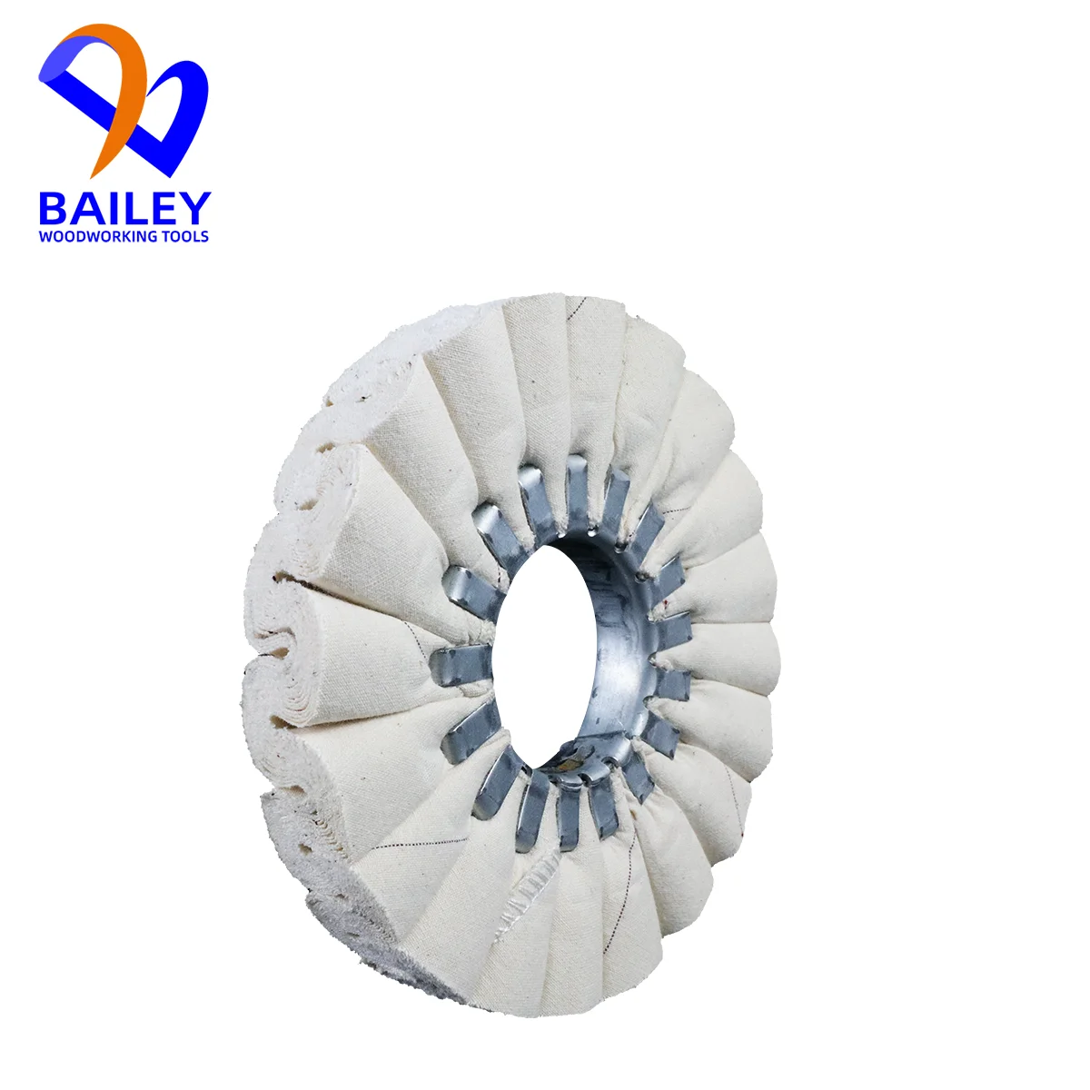 BAILEY 5PCS 150x50x20mm Buffing Wheel With Iron Polishing Wheel for KDT HOMAG Edge Banding Machine Woodworking Machinery