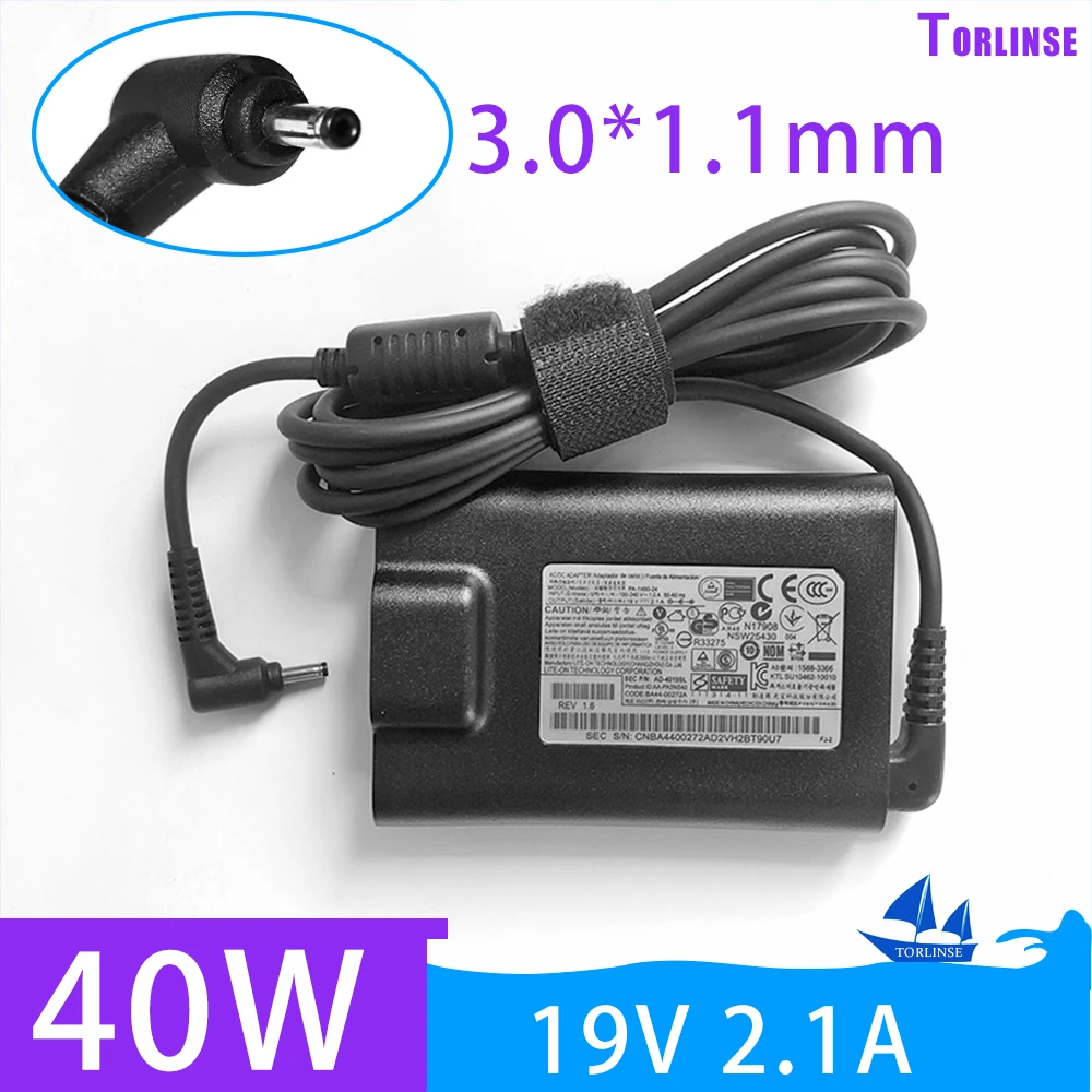 New 19V 2.1A PA-1400-24 AC ADAPTER Laptop Charger For Samsung Series 3 5 7 9 AD-4019SL NP500P4C NP520U4C Power Supply