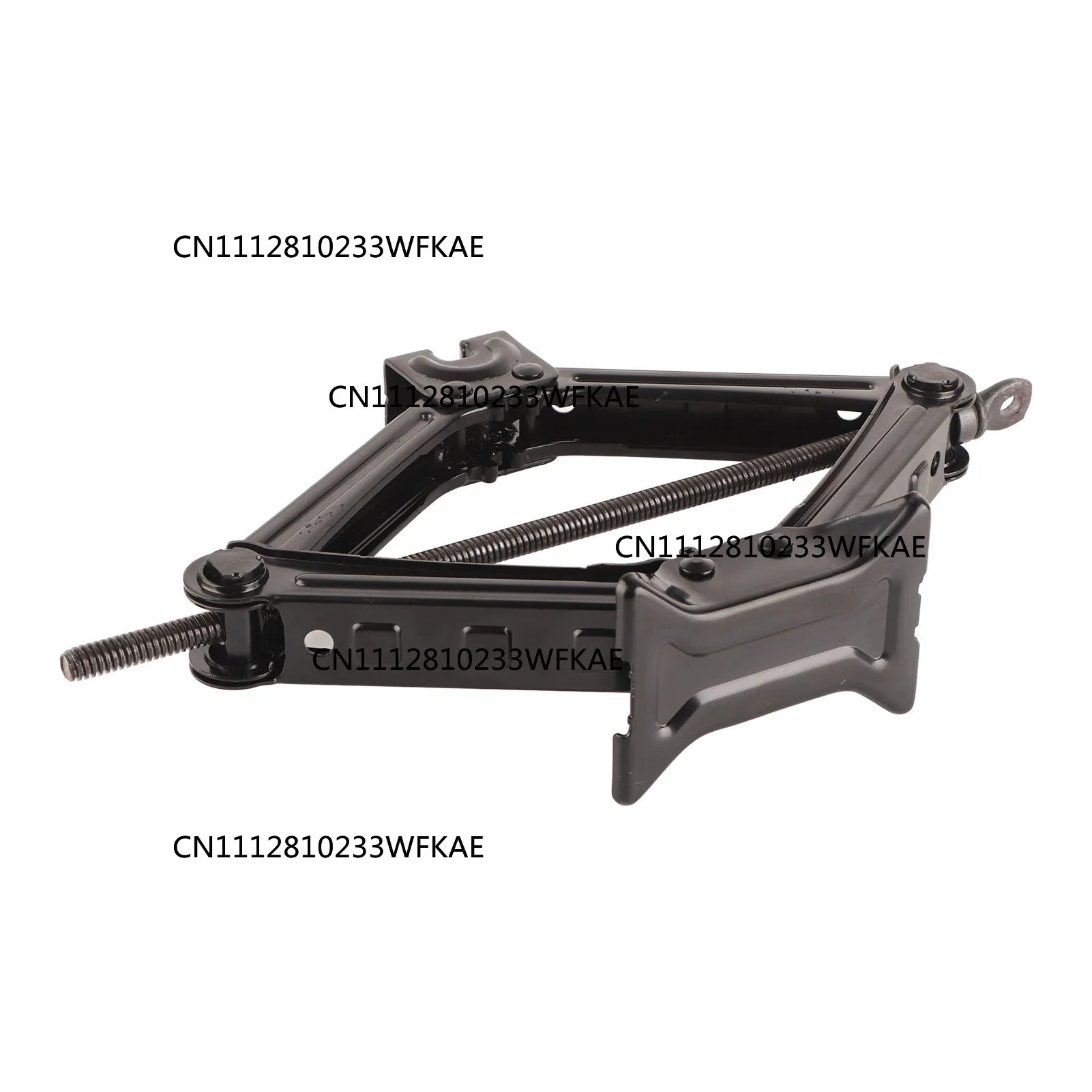 Scissor Jack 2T Load Capacity Steel Construction Portable Lifting Jack for Car Truck Van SUV Heavy Duty Scissor Jack Metal Jacks