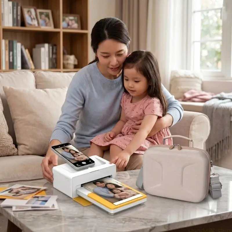 Shockproof Organizers Bag For Dock Printer Offers Multiple Storage Sections And Lightweight Portability