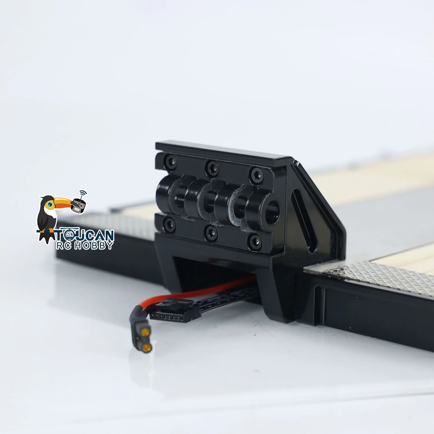 

Metal Accessories CNC Flat Module Spare Pars for Toys 1/14 Fury Bear 5+2 Axles RC Trailer Model Radio Control Tractor Car TH2413