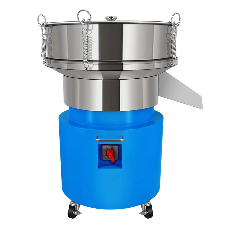 

Vibrating screen Flour powder Vibrating screen Food soy milk filter Stainless steel electric sieve powder machine