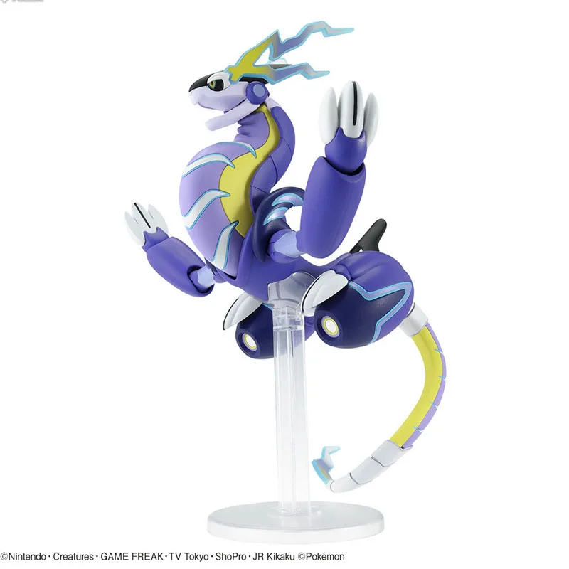 Bandai – KIT de modèles originaux Pokémon Evolution série NO.59 Miraidon, figurine d'action Anime, modèle à assembler, jouets, modèles cadeaux pour garçons