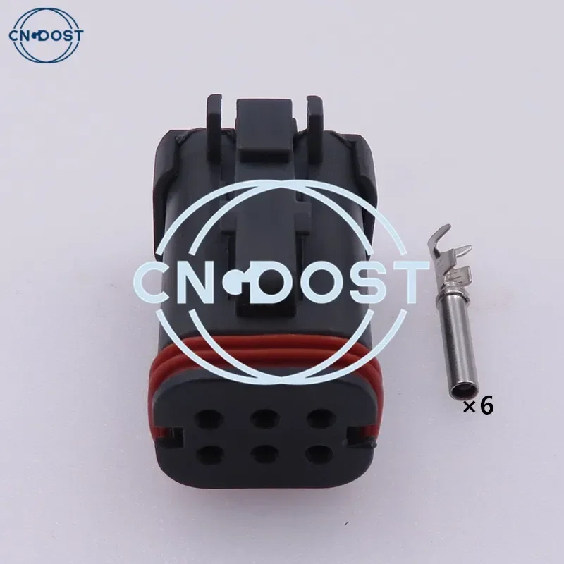 

1 Set 6 Pin DT16-6SB-KP01 AC Assembly Auto Cable Terminal Waterproof Connector Automobile Accessories Car Modificated Socket