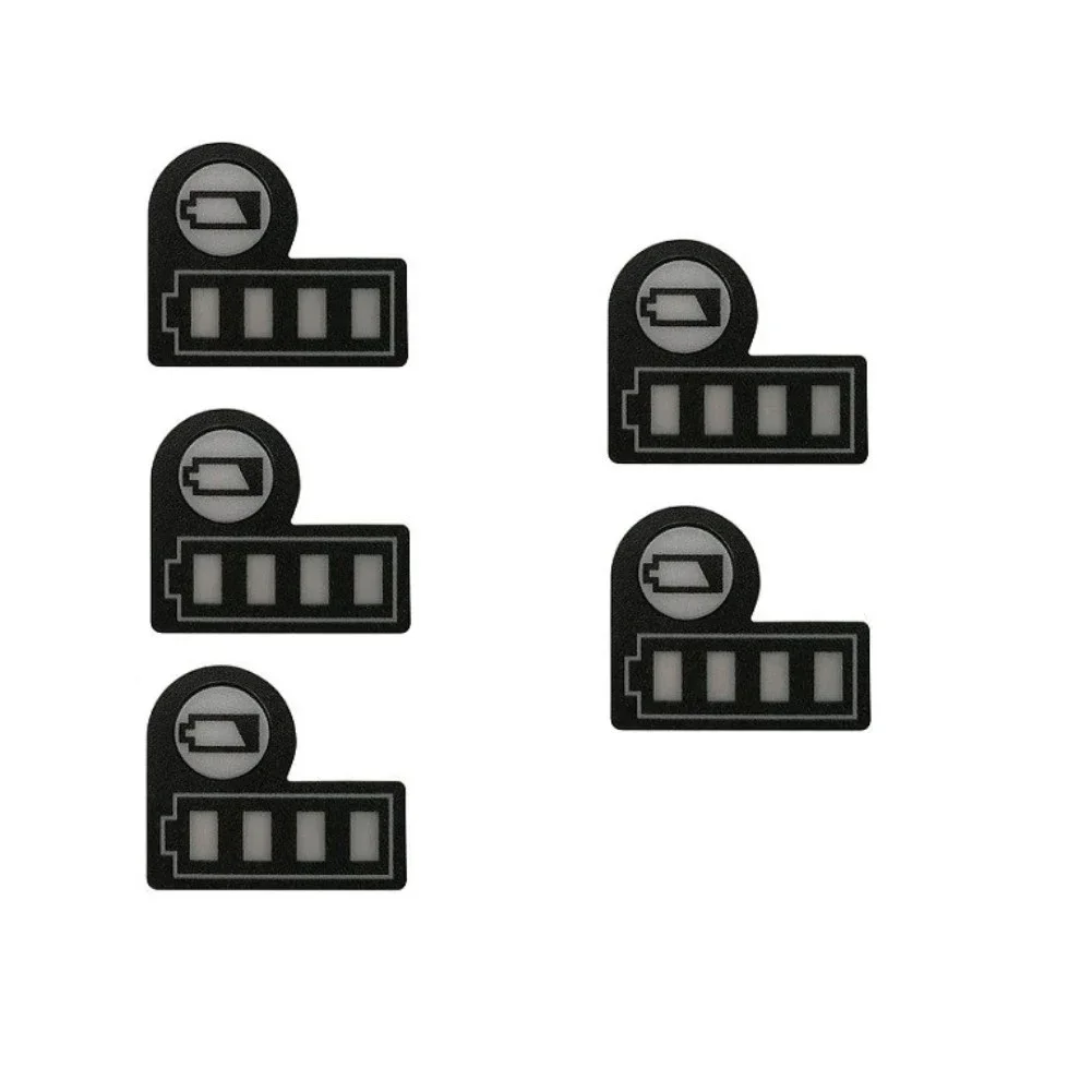 Batterie-LED-Etikett, Batterie-LED-Aufkleber, BL1830, BL1430, Batteriekapazität, Schwarz, für 18 V 14,4 V Lithium-Batterie, langlebig