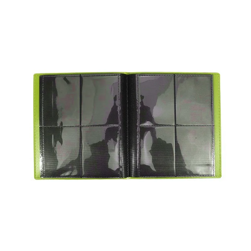프리미엄 멀티 포켓 트레이딩 카드 바인더-160/360/480장 수납-내구성 있는 PP 커버-농구, 축구 및 스포츠 카드에 이상적