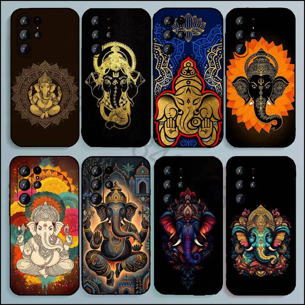 G-Ganesha Phone Case For Samsung Galaxy A20 21 22 31 32 52 53 72 73 80 91 Soft Black Cover