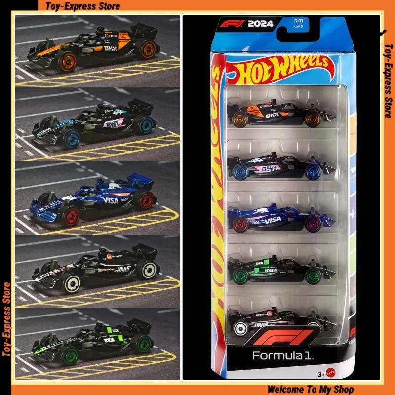 hot-wheels-premium-f1-2024-1-64-modelo-de-coche-hotwheels-formula-1-juego-de-carreras-coleccionable-1-64-vehiculo-de-aleacion-fundido-a-presion-modelo-juguetes-para-ninos