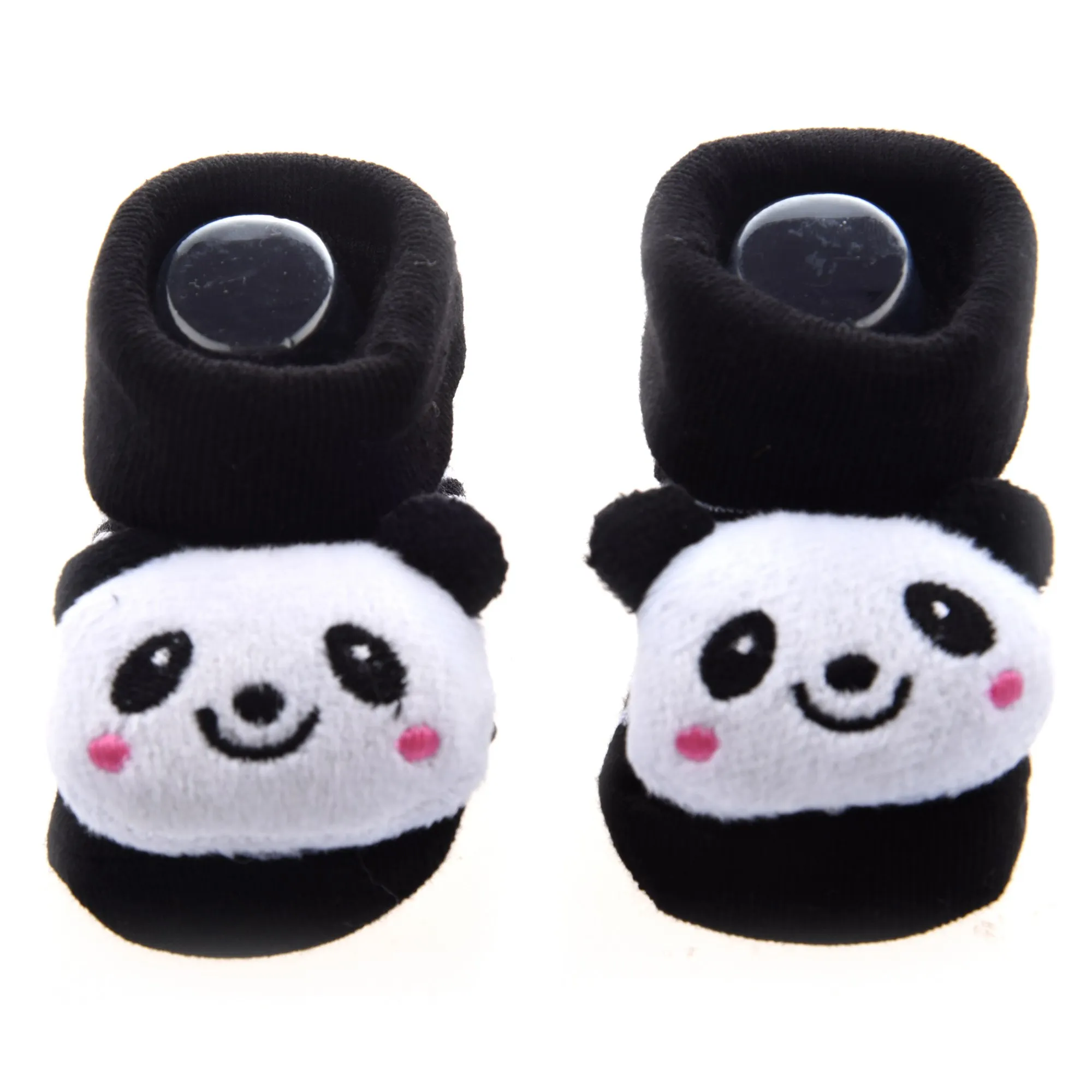 BAAA-Panda - Irresistibly Cute Baby Boy Girl 3D Bootie Socks Anti / Non Slip 0-12 months
