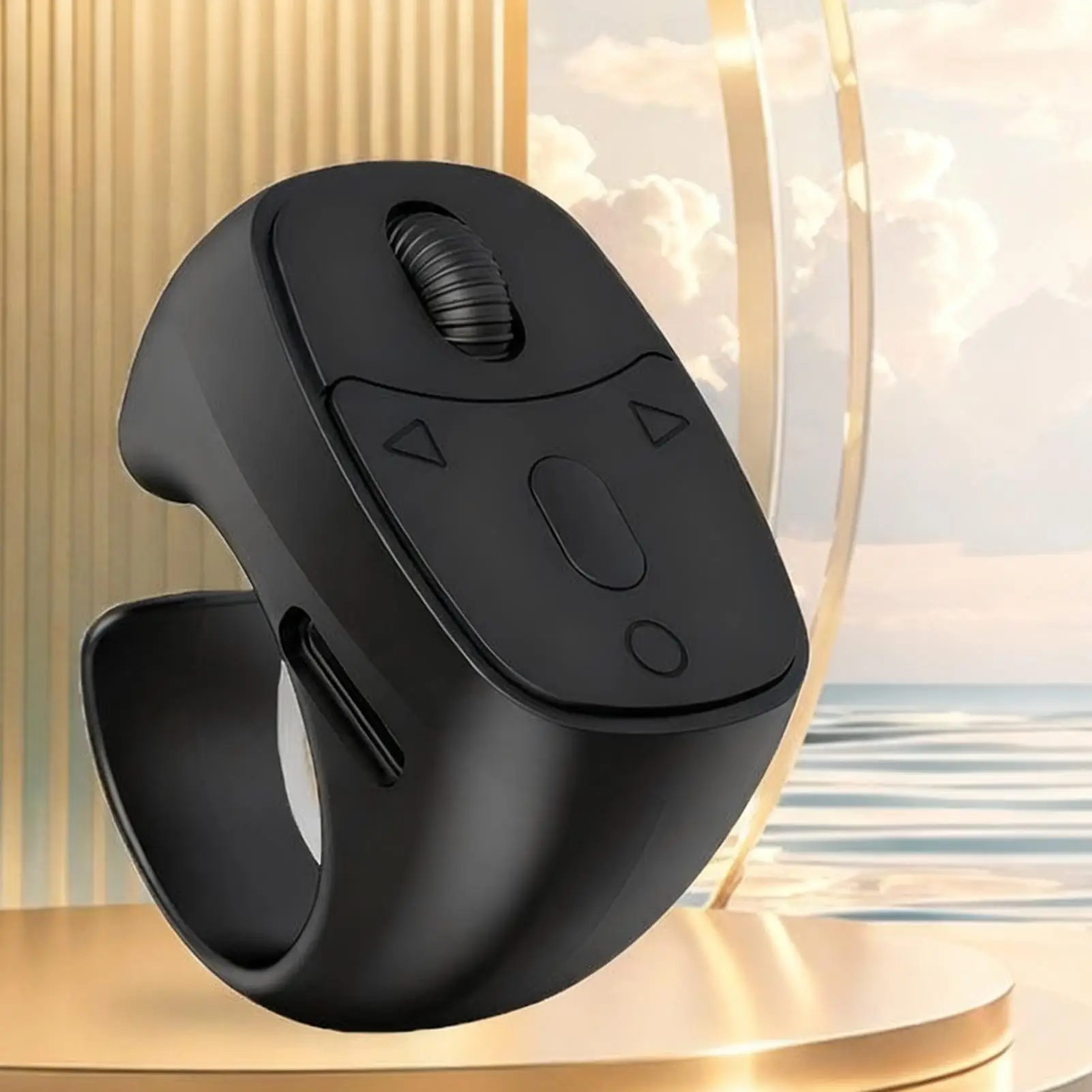 

Беспроводной BT-кольцевой пульт дистанционного управления, портативный видеоконтроллер для селфи на кончиках пальцев, автоматический переворачиватель страниц, просмотра для телефона