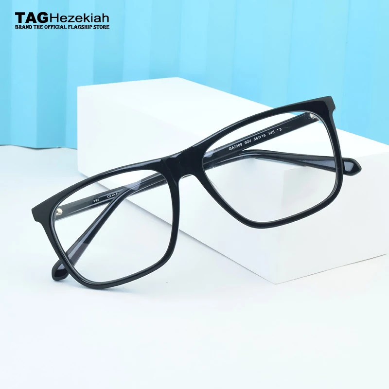 

High Quality Acetate Glasses Frames Men GA7207 7208 Vintage Eyeglasses Frame Women Brand Eyewear square Spectacles Retro Goggles