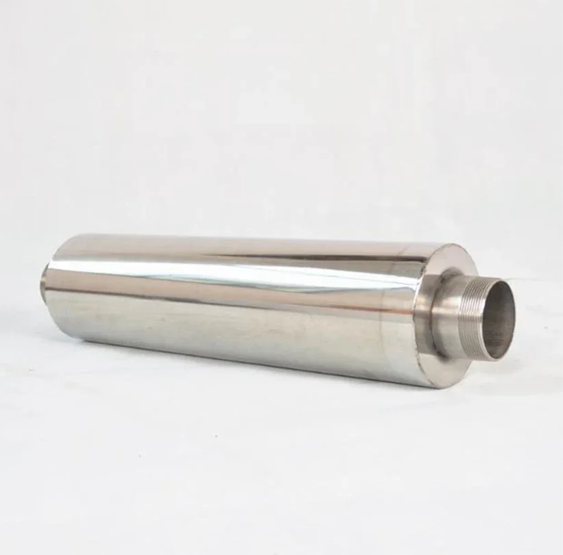 G1-G2 Inch  Stainless steel Silencer For Air Ring Blower CNC Router Vacuum Pump