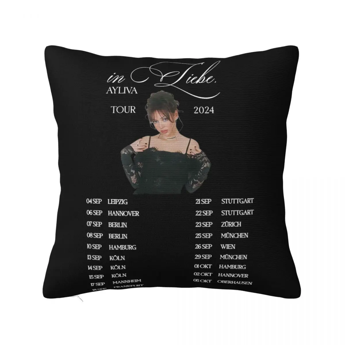 Ayliva In Liebe Tour 2024 3 Pillows Cushions Cover Home And Decoration Pillow Case Pillow Cover