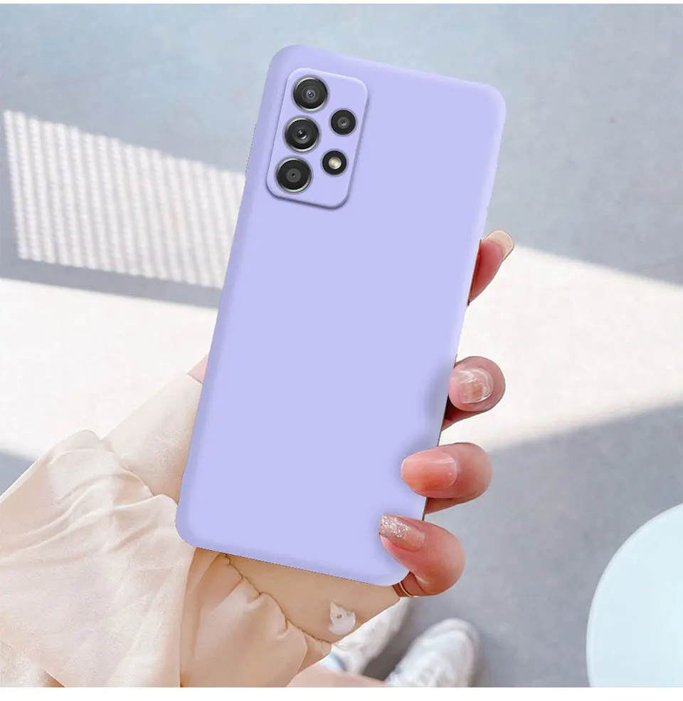 Flüssigsilikonhülle für Samsung Galaxy A52 A52S A72 A33 A53 A73 A12 A22 A32 A13 A23 A14 A15 A24 4G A34 A54 A25 5G Cover – Detail 8