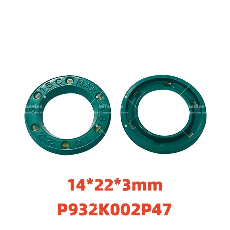 

Сальник EDM P932K002P47 роликовый уплотнитель edm parts14x22x3 мм для станка для резки проволоки серии Mit-subishi MV