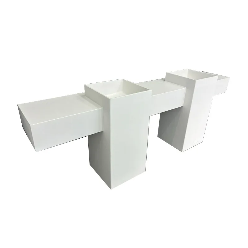

Artificial stone countertop column basin washbasin household