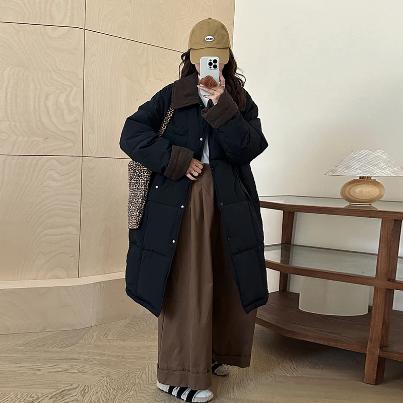 

Parkas Womens Kawaii Autumn Ramie Wadded Cropped Crewneck Ribbed Cuffs Waist-Closed Fitted Tight Cleanfit College Artistic Solid