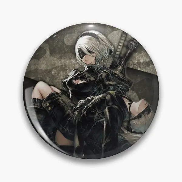 Nier Automata Soft Button Pin Lover spilla collare divertente spilla in metallo distintivo donna Cartoon Decor regalo creativo gioielli cappello